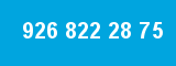926 822 28 75